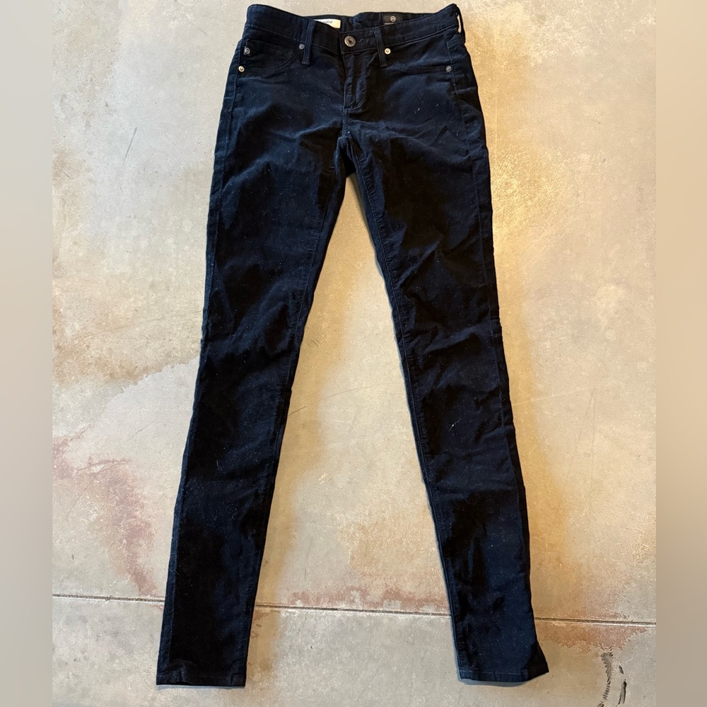 AG Adriano Goldschmied Black Skinny Pants